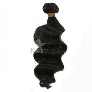 KSWIGS – Extensions de cheveux russes Remy lisses, invisibles, nouées à la main, alignées sur la cuticule, neuves, pour la vente en gros en usine - Product Image 6
