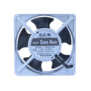 109S075UL 100V 18/16W originale autentico giappone Sanyo imported fan importato
