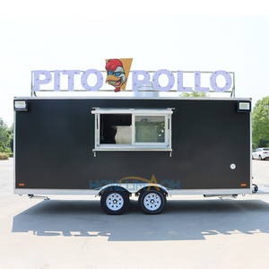 Camion <span class=keywords><strong>de</strong></span> restauration entièrement équipé Honlu, stand alimentaire mobile, remorque <span class=keywords><strong>de</strong></span> restauration mobile pour <span class=keywords><strong>franchise</strong></span> <span class=keywords><strong>de</strong></span> restauration avec cuisine complète - Product Image 3