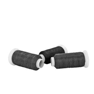 32S/2 antistatique fibre de carbone conducteur Filament fil chaussures fil à coudre pour écran tactile tissu fil à broder - Product Image 6