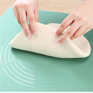 50x40 cm BPA 무료 비 스틱 미끄럼 내열성 실리콘 베이킹 매트 측정 - Product Image 3