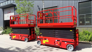 6-13,8-метровый электронный полностью автоматический самоходный ножничный подъемник для строительных работ с сертификатом CE - Product Image 4