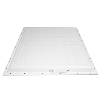 Vente directe 48W éclairage de bureau 2 * 2FT 595*595mm rétro-éclairé carré lay-in LED lumière à écran plat pour salle de réunion intérieure supermarché