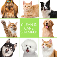 Shampooing pour animaux de compagnie Hydrater et faire briller Manteaux PH équilibré pour chiens et chats Calme et lisse Démangeaisons Peau irritée MOOYAM Shampooing pour animaux de compagnie