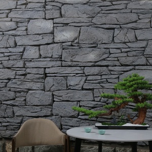 Dễ dàng để cài đặt 3D bọt PU đá Bảng điều chỉnh <span class=keywords><strong>Polyurethane</strong></span> đá nhân tạo đá ốp tường cho bên ngoài bức tường trang trí - Product Image 3