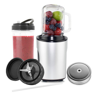 Mini Blender 450W 0.6-0.8L Electric Plastic Housing For Smoothies And Baby Food - Product Image 2