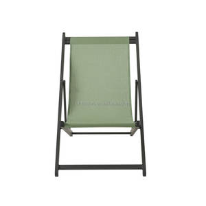 Silla plegable duradera con eslinga, tumbona reclinable, silla de playa - Product Image 2