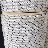 Cordon en nylon tressé résistant aux UV |   Corde de fixation et d'arrimage polyvalente pour les exploitations agricoles |   Bobine enveloppée de film rétractable
