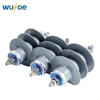 Parafoudre composite à oxyde de zinc HY5WS-10/30 6kV, parafoudre sans interstice à isolation polymère