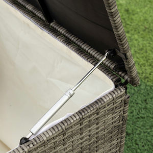 Hot Bán Vườn Đồ Nội Thất Sân Vườn Sân Sau Nhựa Mây Đồ Nội Thất Vườn <span class=keywords><strong>Sofa</strong></span> Đặt Không Thấm Nước Cho Ngoài Trời Và Trong Nhà Sử Dụng - Product Image 3