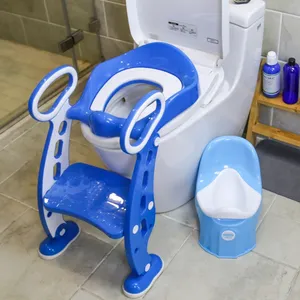 Vendita calda in plastica Baby Chair adattatore per sedile del water Helper scala per bambini per WC