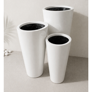 Jardinières en fibre de verre durables, décoratives, écologiques, design moderne de luxe, décoration de jardin de haute qualité - Product Image 1