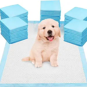 Almofada descartável para absorção de urina e xixi, almofada descartável para treinamento de animais de estimação, almofada descartável para absorção de urina e xixi para cachorros e filhotes de cachorro, personalizada