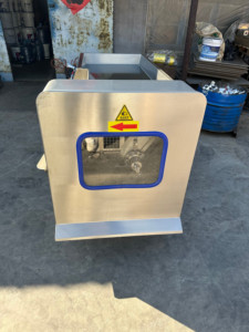 Chất Lượng Cao Thép Không Gỉ Thịt Dicer Gà Cắt Nhà Máy Bán Hàng Trực Tiếp Saw Máy Cắt Cho Chế Biến Thịt Thiết Bị - Product Image 4