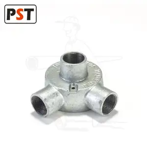 Angle and Back Outlet Box GI Conduit Box BS4568