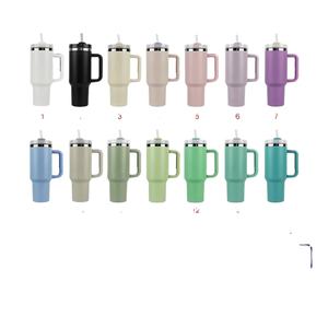 Gobelet isotherme personnalisé avec logo, 40 oz, avec poignée, en acier inoxydable 304, tasse isotherme sous vide, gobelets isothermes en acier inoxydable 40 oz - Product Image 5