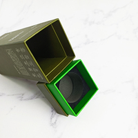 Caja de Regalo de Cartón Reciclable Ecológica Personalizada de Lujo de 2 mm para Cosméticos, con Esponja, Laminación Mate, Inserto Troquelado para Maquillaje
