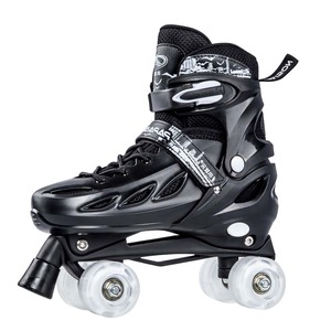 PAPASION RTS Bán Buôn Giá Rẻ Quad Roller Skate Với Bánh Xe Nhấp Nháy Kích Thước S M L Điều Chỉnh Kích Thước Trong Kho - Product Image 1