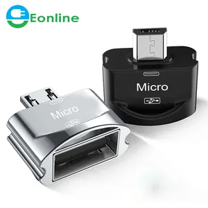 Eonline-adaptador Micro USB OTG a USB 3,0, Cable de datos Convertidor para teléfono Android, Mini adaptador para Samsung y Xiaomi