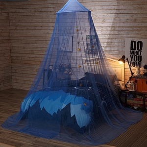 Kinderspiel zelt mit blauen Sternen Indoor Reading & Dreaming Dome Canopy Kinder bettwäsche set - Product Image 4