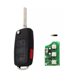 Từ xa khóa shell gấp lật lưỡi cắt 4 nút đối với <span class=keywords><strong>VW</strong></span> Jetta Bora Golf Polo - Product Image 2