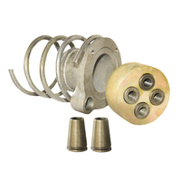 Ancrage mono pour barres d'armature précontraintes de 4 mm, 5 mm, 6,2 mm, 9,3 mm, 12 mm, cale d'ancrage en béton de 1/2 po pour brins de 12,7 mm, 15,2 mm
