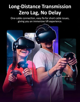 Câble VR Link, câble USB3.2 vers USB C pour Meta Quest 3/2/1, Pico 4, Steam VR, PC de jeu, transfert de données haute vitesse pour casque VR