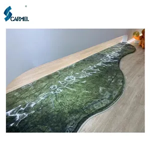 CARMEL 스톤 저렴한 가격 장식 인테리어 바닥 벽 클래딩 중국 녹색 대리석 명나라 녹색 대리석