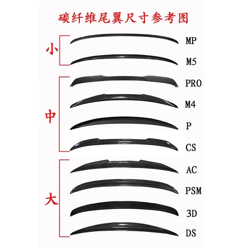 Suitable for the new 5 series tail wing m3m4m5, modified 23 models 530, 3 series, 4 series, 7 series, X3X4X6, rear spoiler 320li