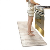Cushioned PVC Anti-Fatigue Kitchen Floor Mats Farmhouse Style Runner Rug
