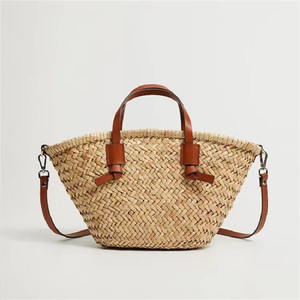 Briefflecken Strohbeutel Helldamen Luxus Taschen Luxushandtaschen Beliebt <span class=keywords><strong>Makrame</strong></span> Kupplungsbeutel maglia Tote da spiaggia - Product Image 1