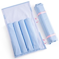 Nouvelle Housse de Rangement de Luxe pour Mahjong, en Velours, Pliable, Extensible, Grande Poche, Étui de Rangement Portable pour Jeu de Voyage