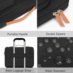 Housse de protection pour ordinateur portable, sacoche de transport avec poches organisatrices - Product Image 6