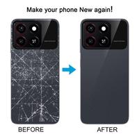 Prix moins cher pour ZTE Blade A35 Z2453 Couverture arrière en plastique avec couvercle d'objectif de caméra