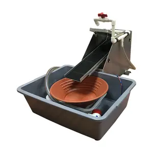 Mesin Cuci Emas Mini Portabel, Peralatan Mencuci Pemulihan Emas Halus