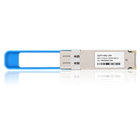 Modul Konektor LC QSFP 40G LR4 10km 1310nm 4 X 10GBASE-LR LC Modul Transceiver Optik SFP Kompatibel Cisco HW Juniper Qsfp+