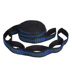 Sangles d'<span class=keywords><strong>arbre</strong></span> à boucle de camping en plein air avec mousqueton clip crochet d'escalade bouton hamac balançoire sangles d'<span class=keywords><strong>arbre</strong></span> - Product Image 4