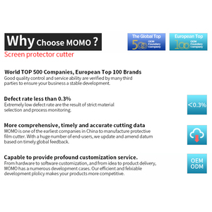 Wifi 5.5 inch HD LCD màn hình cảm ứng phim máy cắt điện thoại Tempered Glass phim cắt - Product Image 2