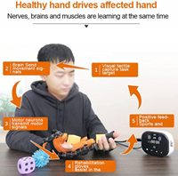 Gant robot de rééducation pour enfants, dispositif d'exercice des doigts et des articulations de la main pour la récupération post-AVC, certifié CE pour usage domestique