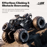 Voiture RC 4DRC Y10 Watch Sensing à l'échelle 1:14, véhicule amphibie tout-terrain 4x4, grandes roues, télécommande 2.4G