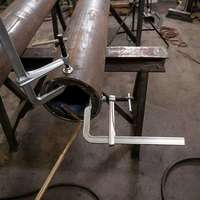 Pince de guidon robuste réglable à dégagement rapide en T, en acier, aluminium, bronze, tailles personnalisées, pour assemblage, construction et fabrication