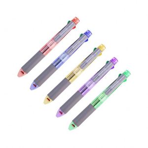 4 in 1 Promotional Ballpoint <b>Pen</b> <b>Multi</b>-<b>color</b> <b>Pen</b> Custom Logo Four <b>Color</b> Business <b>Pen</b> for School Office Supplies - Product Image 5