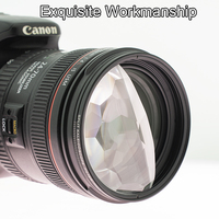 OEM 77mm 82mm Usine Verre HD Qualité Kaléidoscope Split FX Filtre Prisme Caméra Filtre