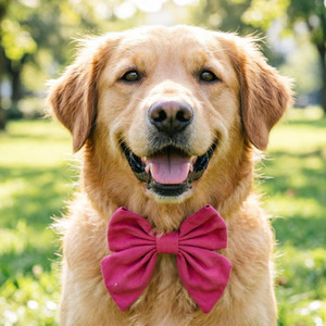 Nouveauté : Nœuds papillon classiques ajustables 100 % coton pour chiens – Accessoires personnalisés pour Halloween - Product Image 2
