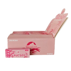 กระดาษมวนบุหรี่ทรูซอนสีชมพู 50x50 ซม. แบบธรรมชาติ ไม่ฟอกขาว ทรงสี่เหลี่ยม สำหรับมวนบุหรี่ แบบเรียบง่าย สำหรับอุปกรณ์สูบบุหรี่ - Product Image 4