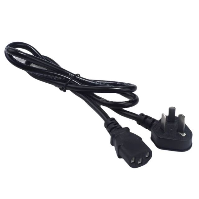 Wholesale C13 1.5m IEC 3 Pin Power Cord for Home Appliance Television Computer