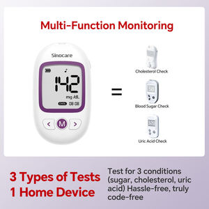 <span class=keywords><strong>Medidor</strong></span> <span class=keywords><strong>de</strong></span> Glucosa en Sangre Eléctrico Automático 3 en 1, Monitor <span class=keywords><strong>de</strong></span> Azúcar en Sangre para Diabetes, <span class=keywords><strong>Colesterol</strong></span> Total, Ácido Úrico, Certificado CE, 1 Año <span class=keywords><strong>de</strong></span> Garantía - Product Image 5