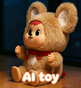 Juguete IA Bao-ao, Muñeca Inteligente con Diálogo IA, Acompañamiento Emocional, Educación Temprana, Memoria de Voz, Edición Platino - Product Image 1