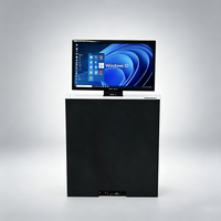 Nouvel Arrivage : Équipement Intelligent pour Salle de Conférence Sans Papier – Écran LCD Motorisé Rétractable et Élévateur TV