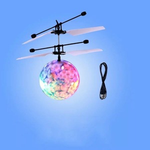Yuraka Flying Ball 2.6 Inch Electric Light Up Indoor RC Drone With <b>Bluetooth</b> Control - Product Image 1